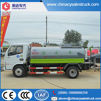 Small water transport truck capacity 6000L water tanker