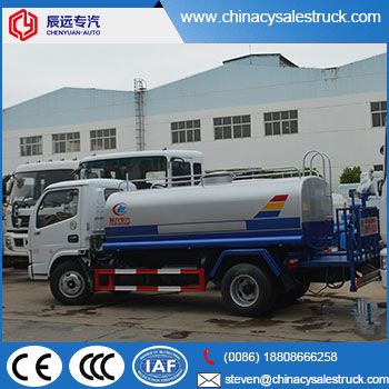 Small water transport truck capacity 6000L water tanker