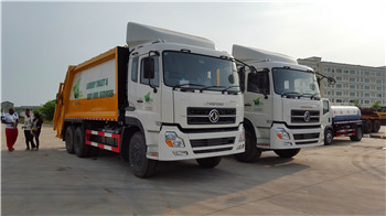 TianLong бренд 6x4 компрессионный мусоровоз завод для продажи в Китае