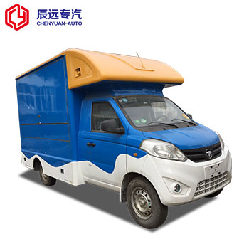 Venta de camiones de comida de color blanco en camioneta de hot dog para venta