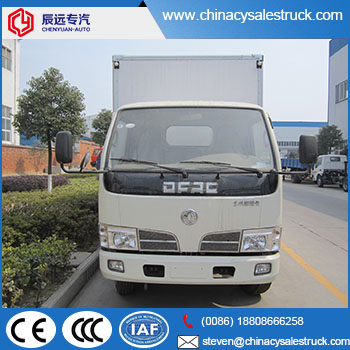 Cheaper price 5 tons small van truck supplier in china