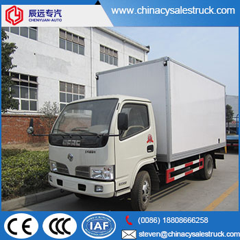 Cheaper price 5 tons small van truck supplier in china