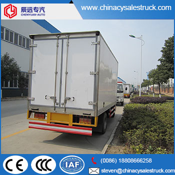 Cheaper price 5 tons small van truck supplier in china