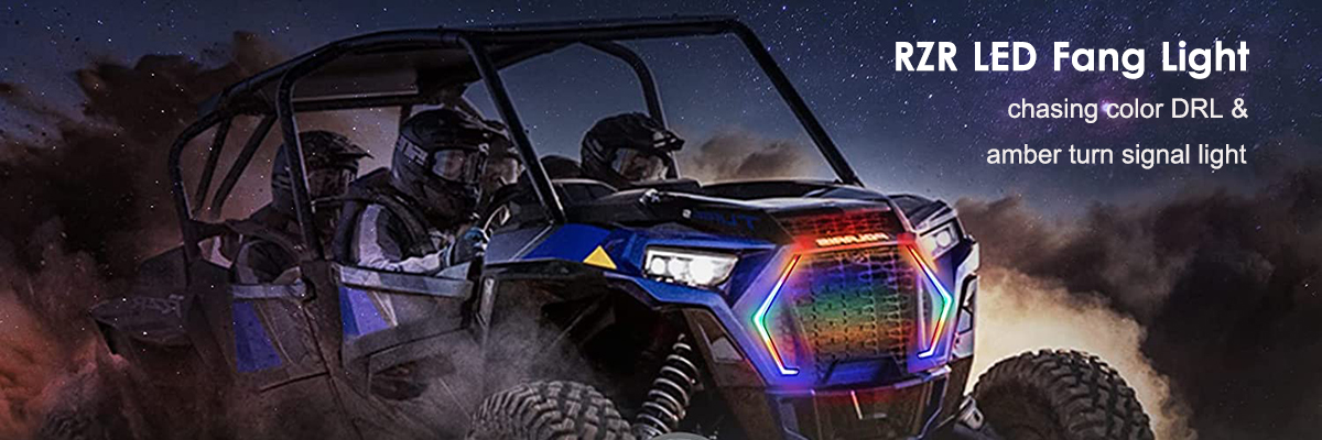 RZR светодиодный клык свет
