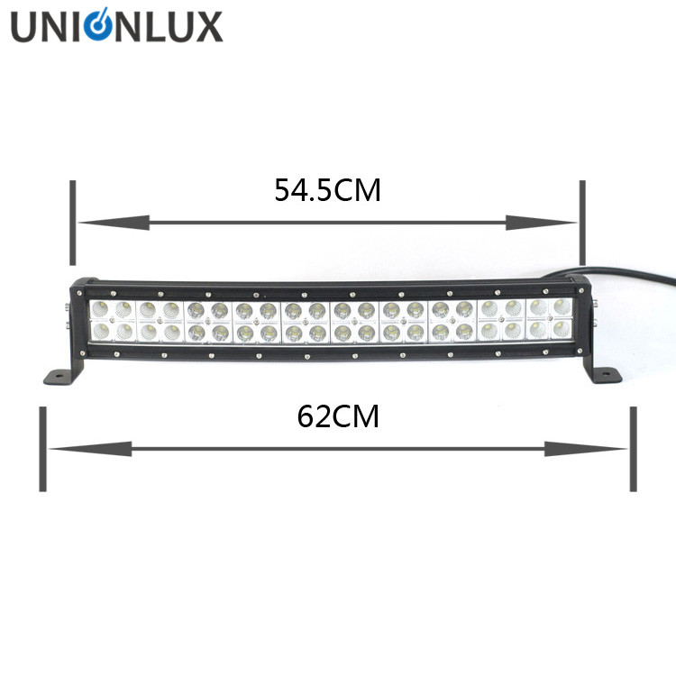 Eğimli Çift Sıralı Led Işık Çubuğu UX-LB3CR-CV120W
