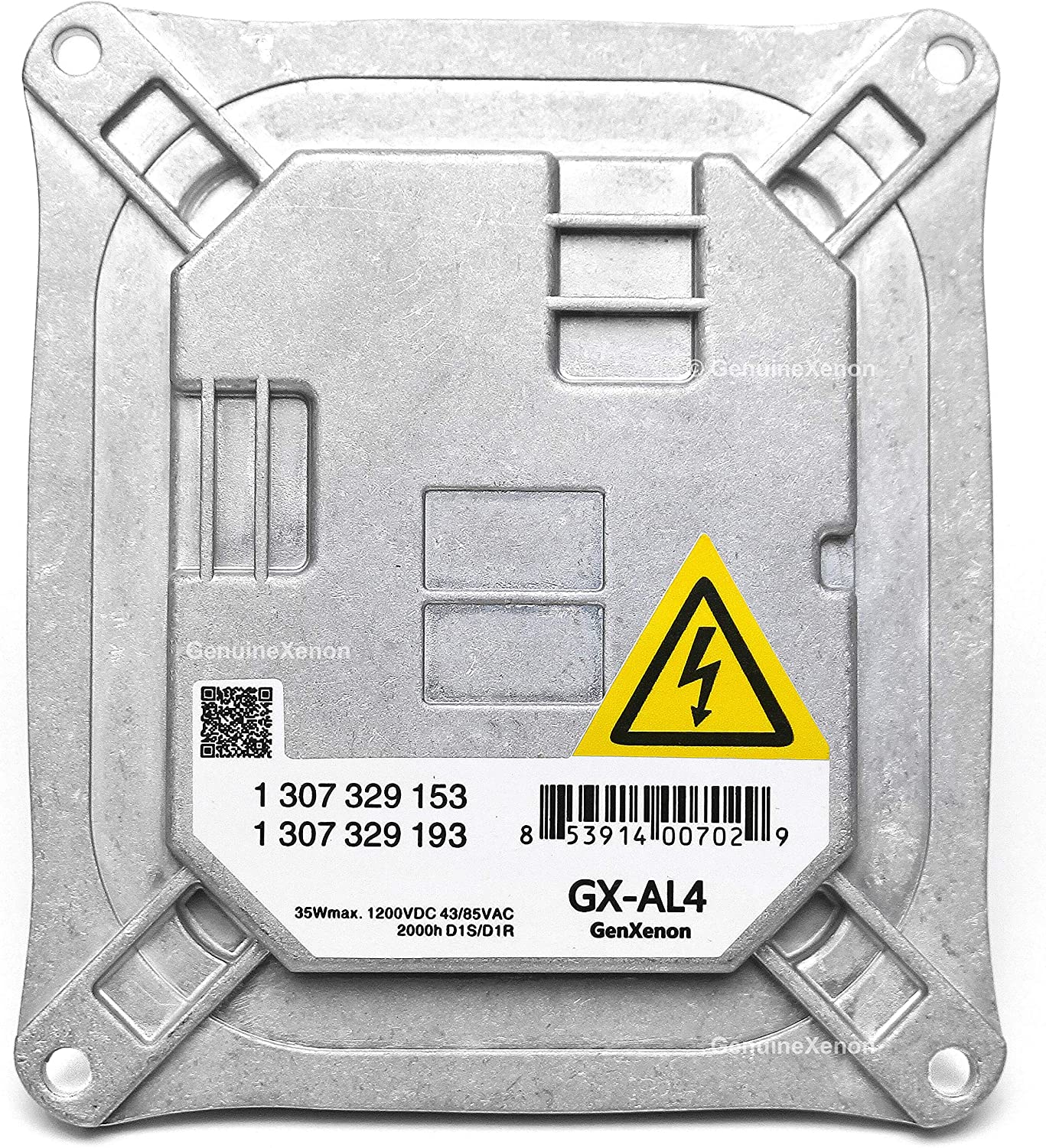 Replacement Xenon HID Ballast for BMW, Mini, Audi, Cadillac with AL 307 329 153 and 307 329 193 Headlight Control Unit Module 63117182520, 25806714