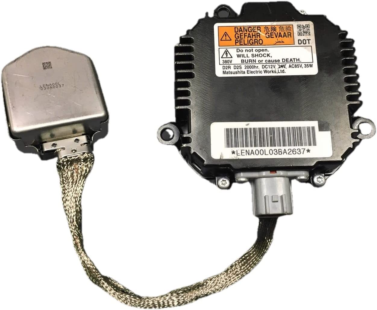 Replacement for Infiniti and Nissan Xenon HID Ballast Headlight Control Unit Replaces NZMNS111LBNA NZMNS111LANA