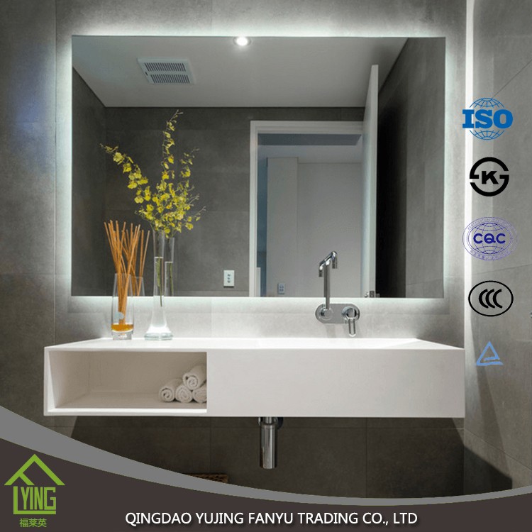 2 - 6mm cheap large irregular shaped mirror pieces with customized size and shape