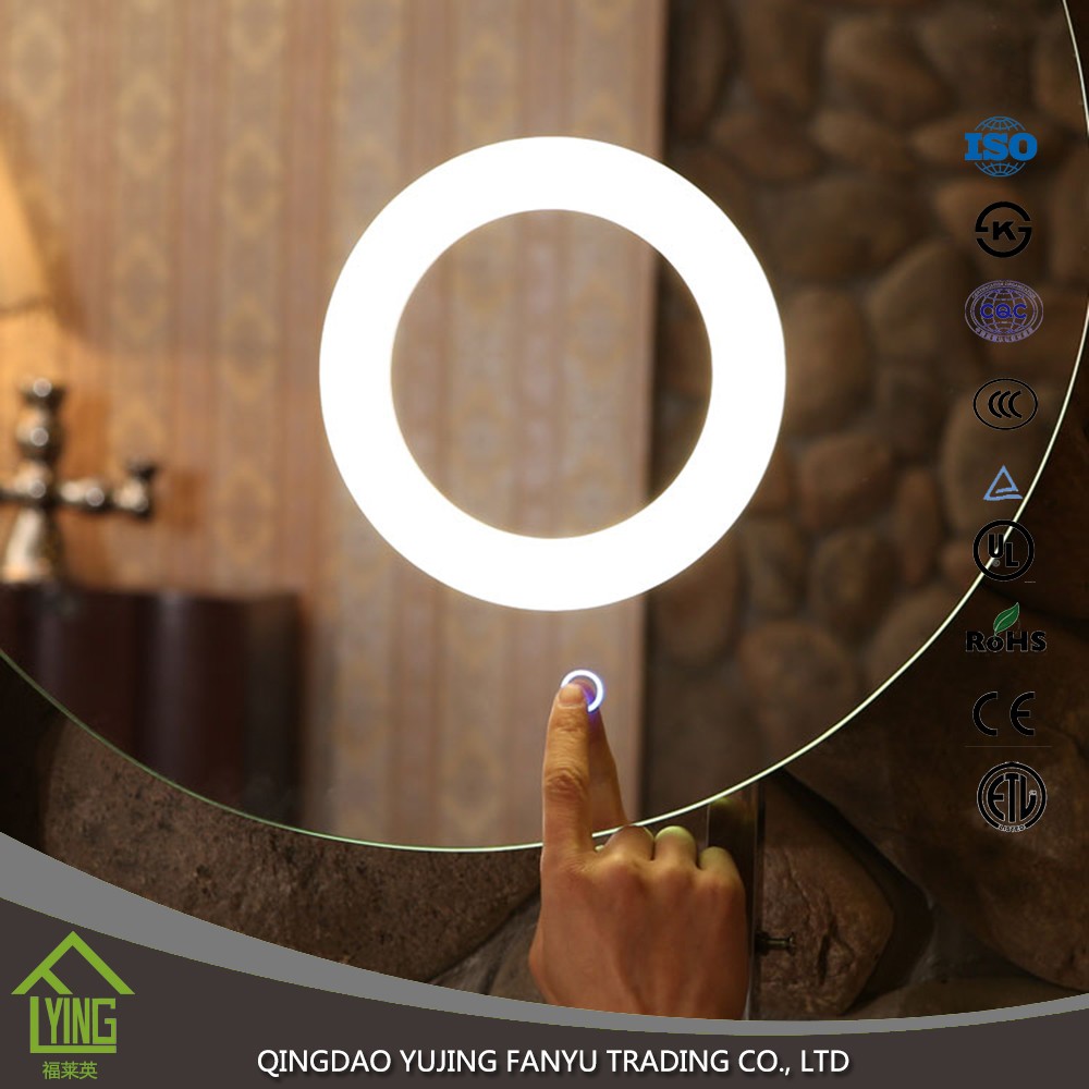 2017 new gadgets Led light make up mirror/Led table mirror with touch control switch