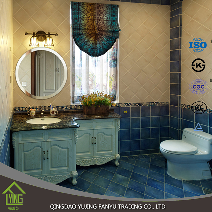 Excellent price silver mirror for bathroom / cheap bathroom mirror with ISO TUV certificate