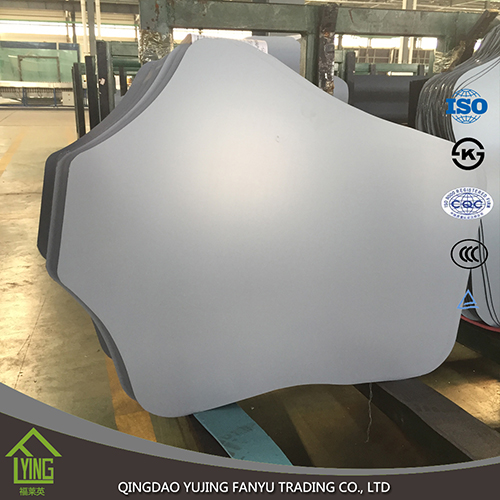 3-5mm rahmenlose Silberspiegel dekorativer Wandspiegel