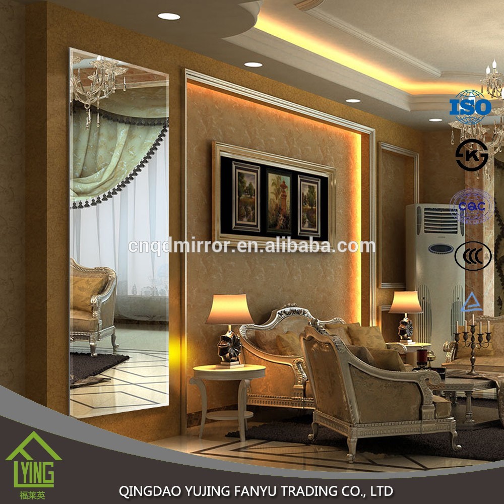 3 ~ 6 mm hochwertige Silber Spiegel für Heimtextilien