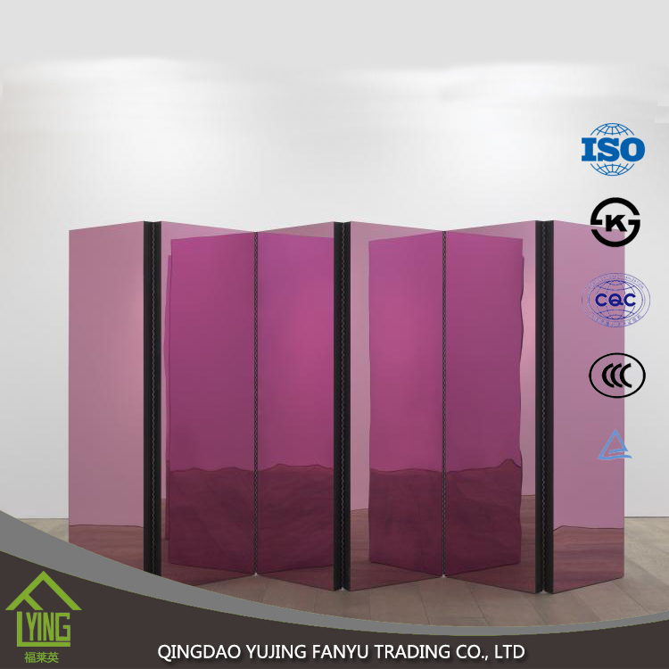 3mm 4mm 5mm 6mm Color Mirror for building material decoration from china