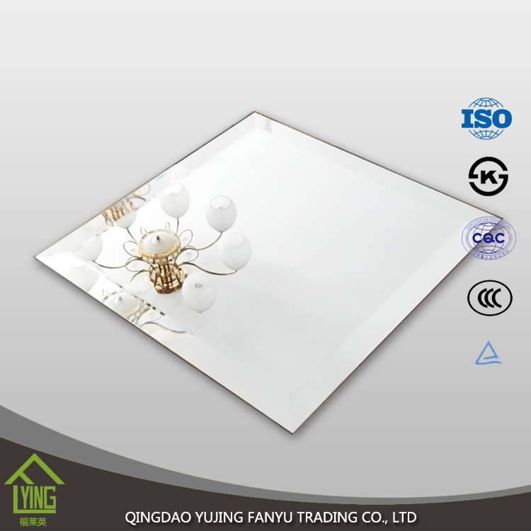 4mm 5mm 6mm polished edge mirrors with top quality and factory price