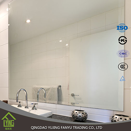 espejo de plata 4mm con la parte posterior del vinilo