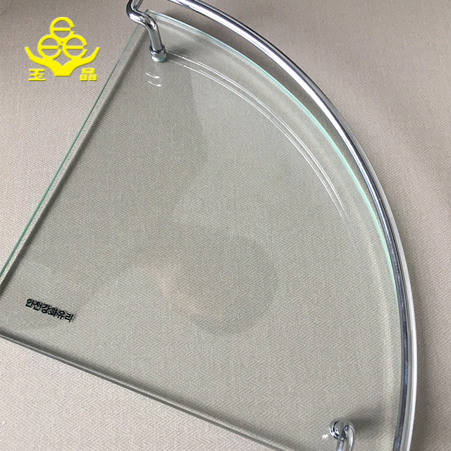 8mm tempered corner glass wholesale