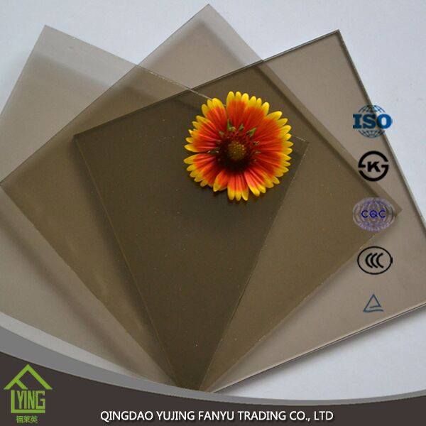 High Quality Colored Clear Tinted Float Tempered Building Glass