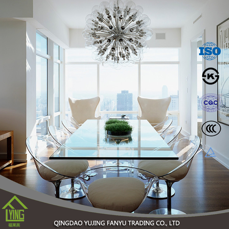 High quality 3mm 4mm 5mm 6mm tempered glass Display cabinet glass