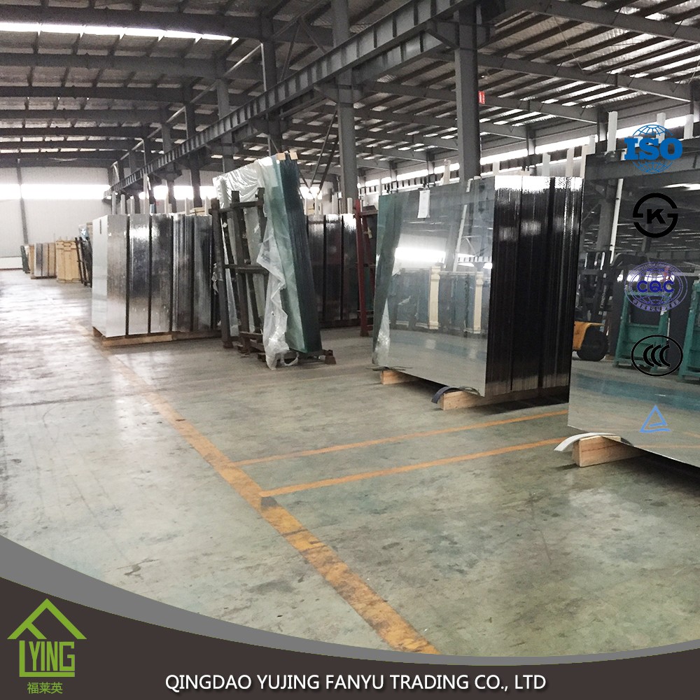 High quality 5 mm full length aluminum mirror glass top with competitive price