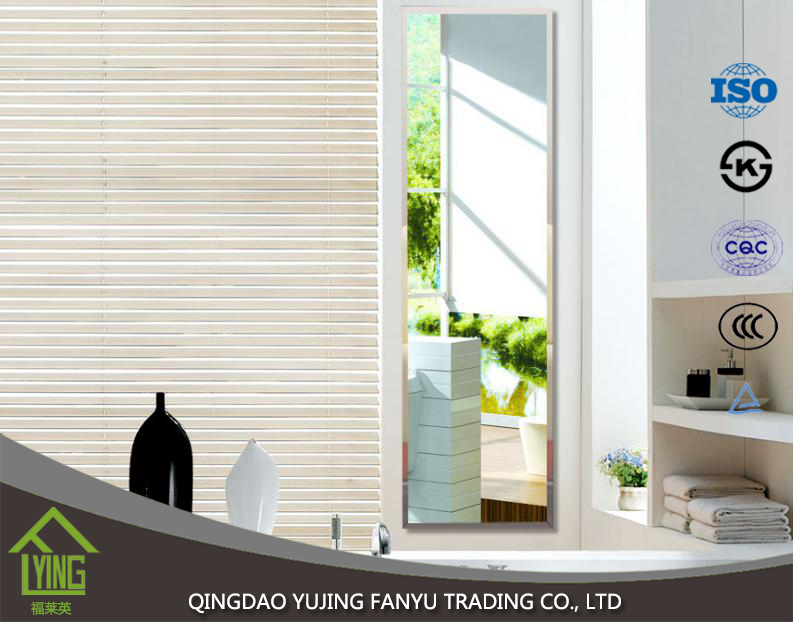 4mm rectangle silver mirror for dressing