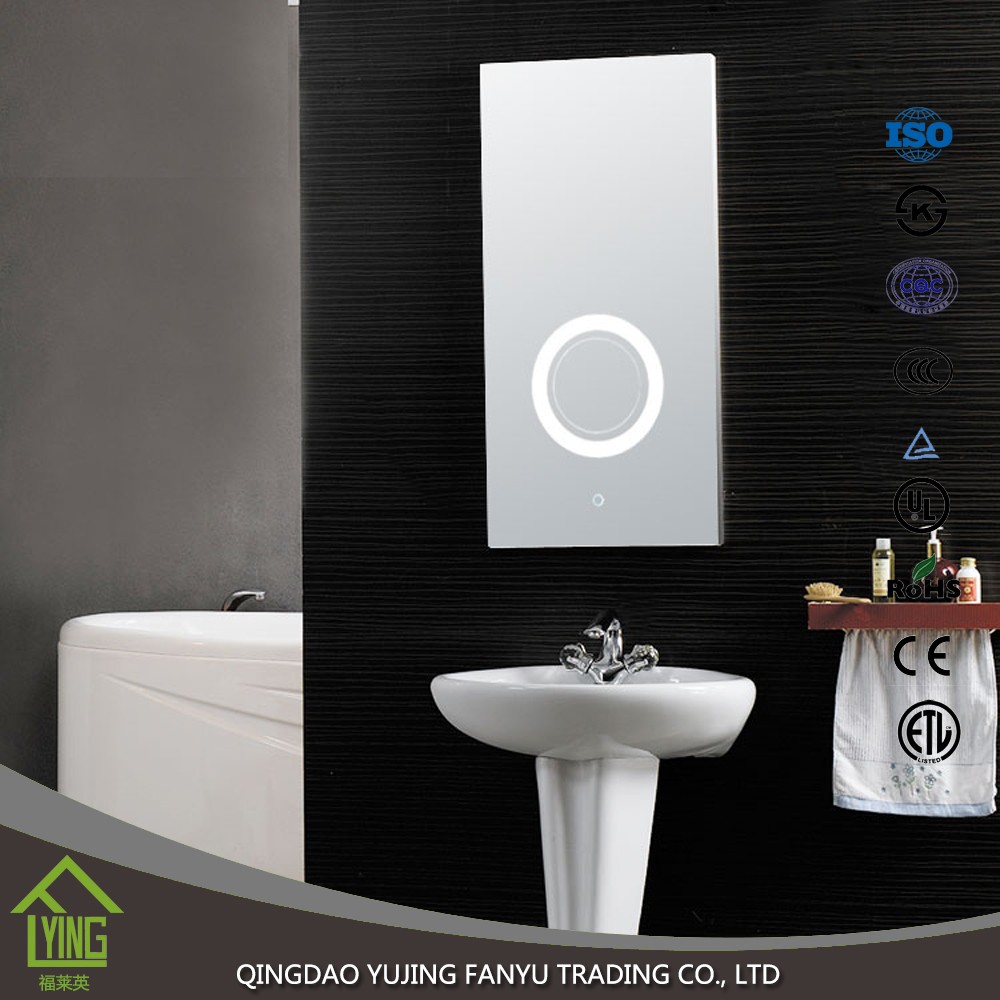 Modern style led illuminated backlit bathroom mirror