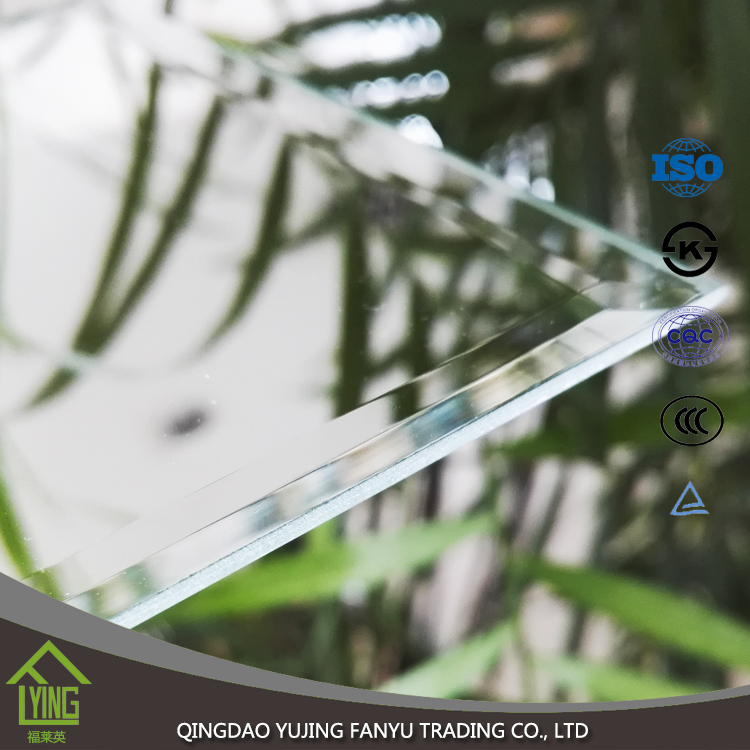 青岛镜制造商高质量 2 毫米 4 毫米 6 毫米银大墙镜子