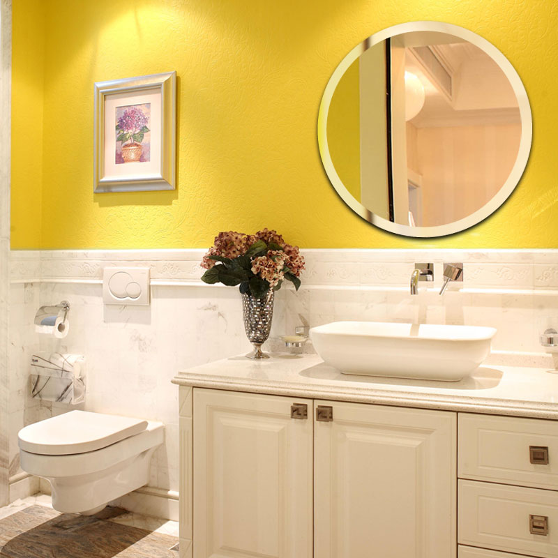 Round bathroom mirror 3mm, 4mm, 5mm wall mirror