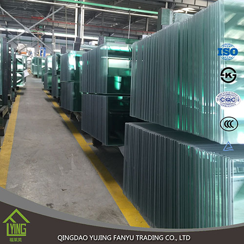 Top grade price clear tempered glass building glass factory