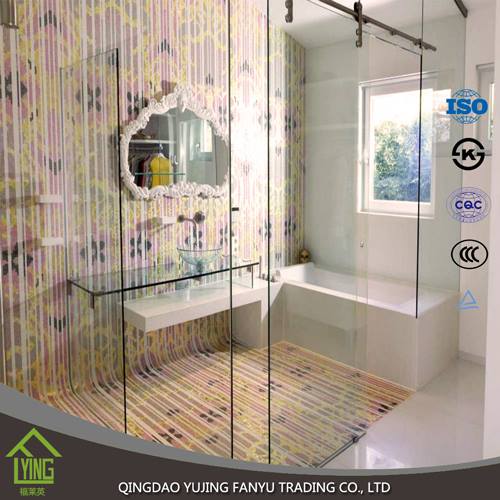 Top quality clear tempered glass shower doors with low price