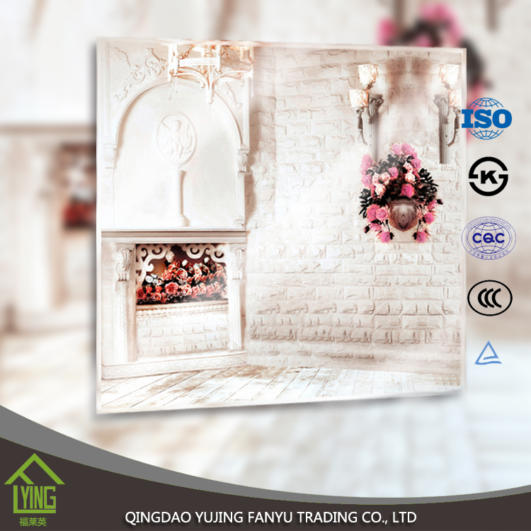 Wholesale Best quality silver mirror with polish bevel edge wall mirror design decorative