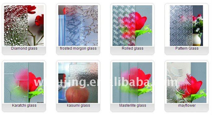 china karatachi patterned glass wholesale