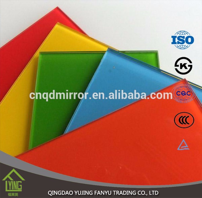 home decor Colored Mirror sheet glass 2/3/4/5/6/7mm thickness for cabinet