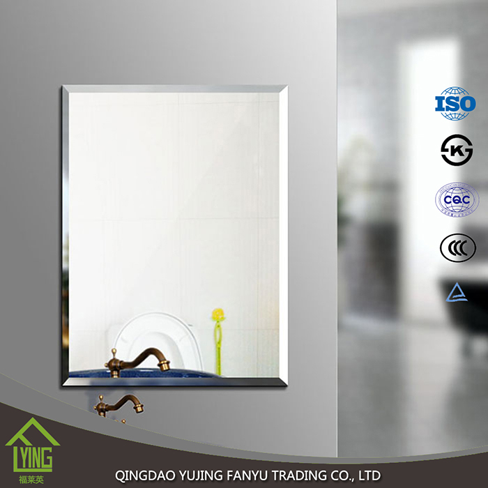 ultra color 3mm Bathroom Mirror outlet with custom shape