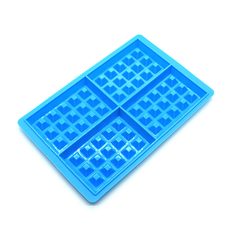 FDA genehmigte Silikon Waffeln Kuchenform, DIY Silikon Waffelform