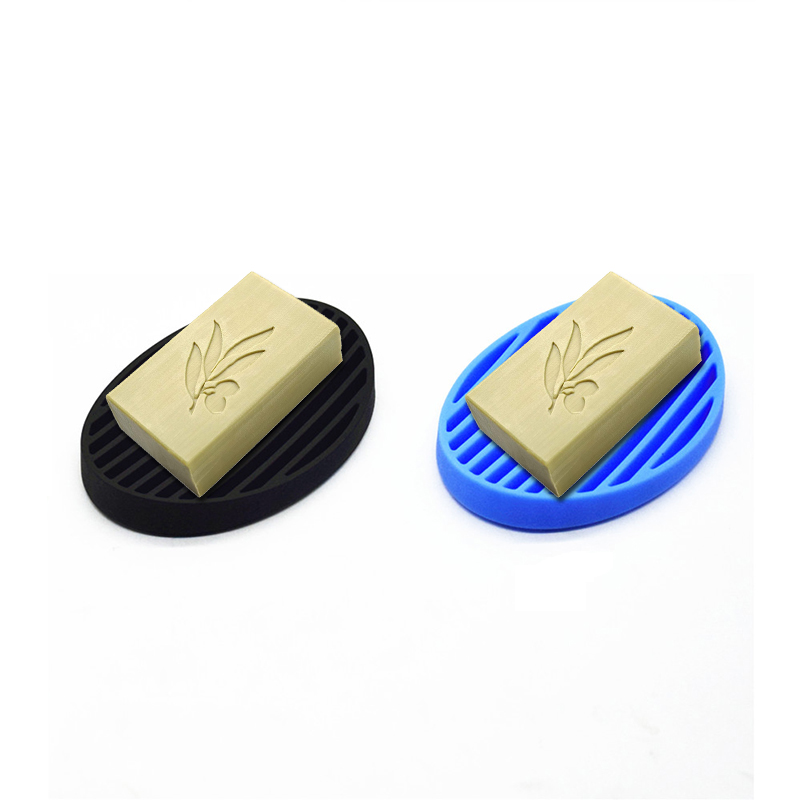 Pannello di sapone antisdrucciolevole del silicone di prezzi di fabbrica FDA, commercio all'ingrosso del supporto del sapone