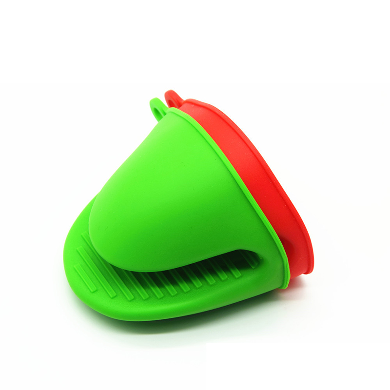 Made in China Practical Oven Helper! Benhaida Factory Direct Set of 2 Silicone Mini Oven Mitts