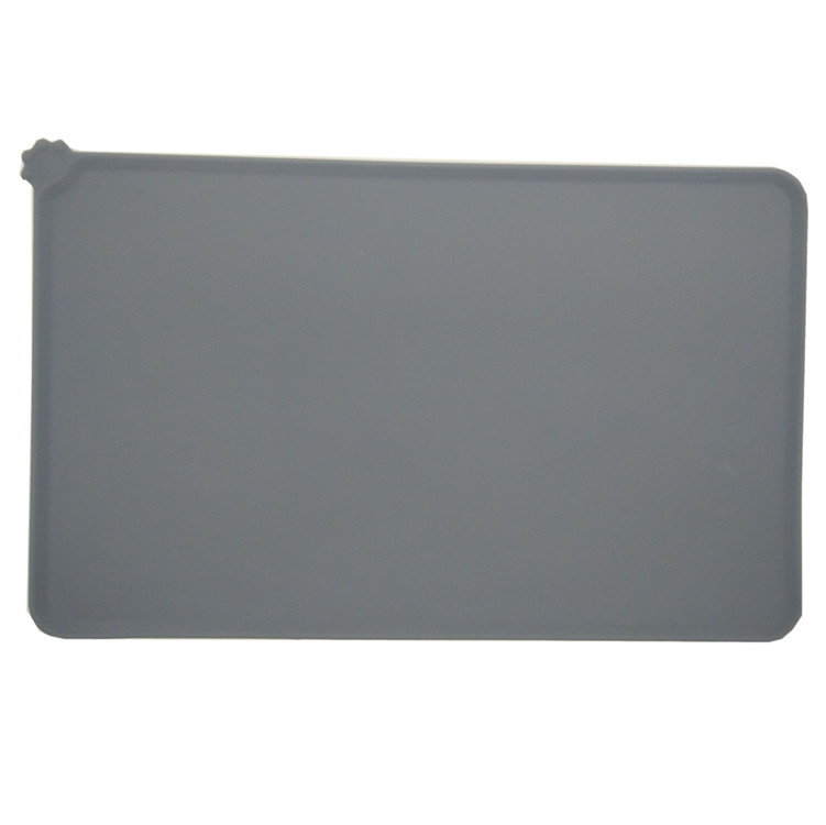 NEW Non Slip Silicone Pet Dog Bowl Mat,FDA Approved Pet Food Feeding Mat