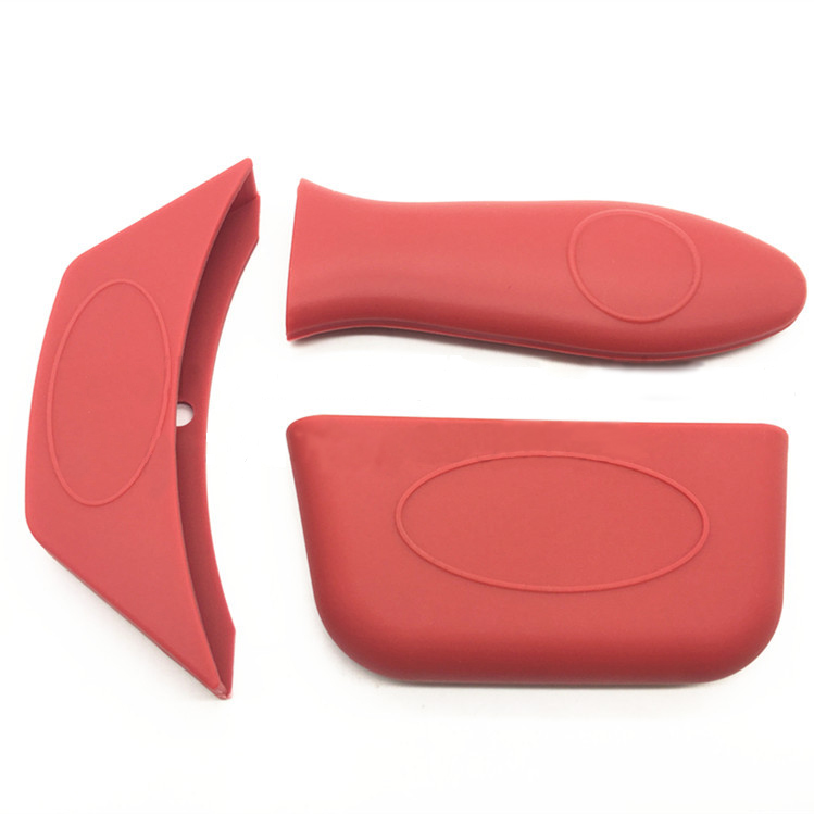 Silicone Hot Handle Holder , Potholder for Cast Iron Metal Frying Pans & Skillets