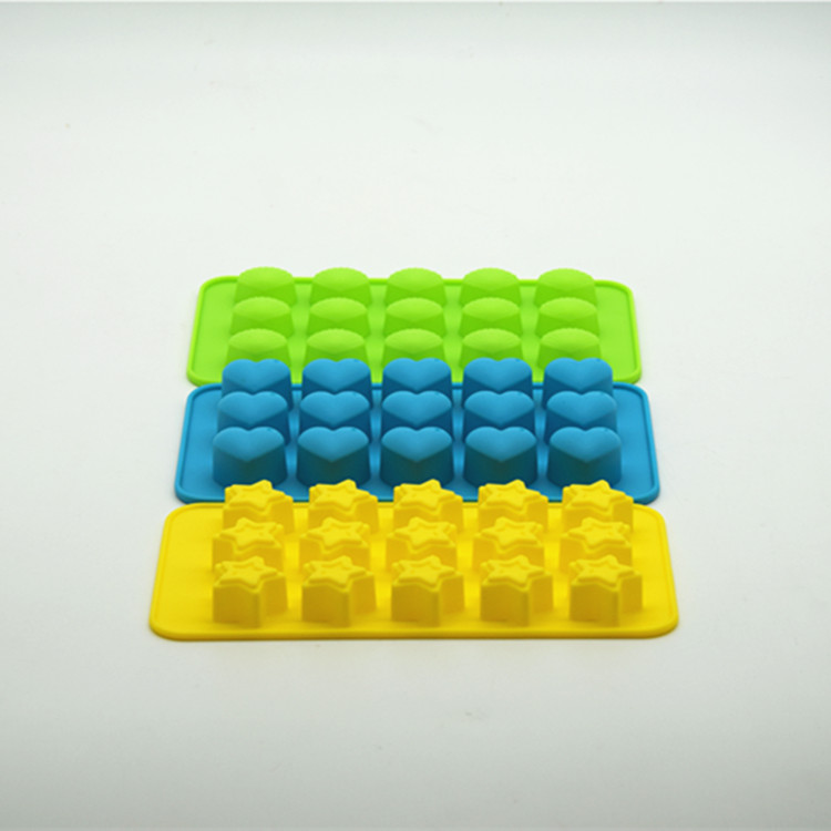 einzigartige Silikon Schokoladenformen Herzen, Sterne & Muscheln Silikon Schokolade Formen & Süßigkeiten Formen