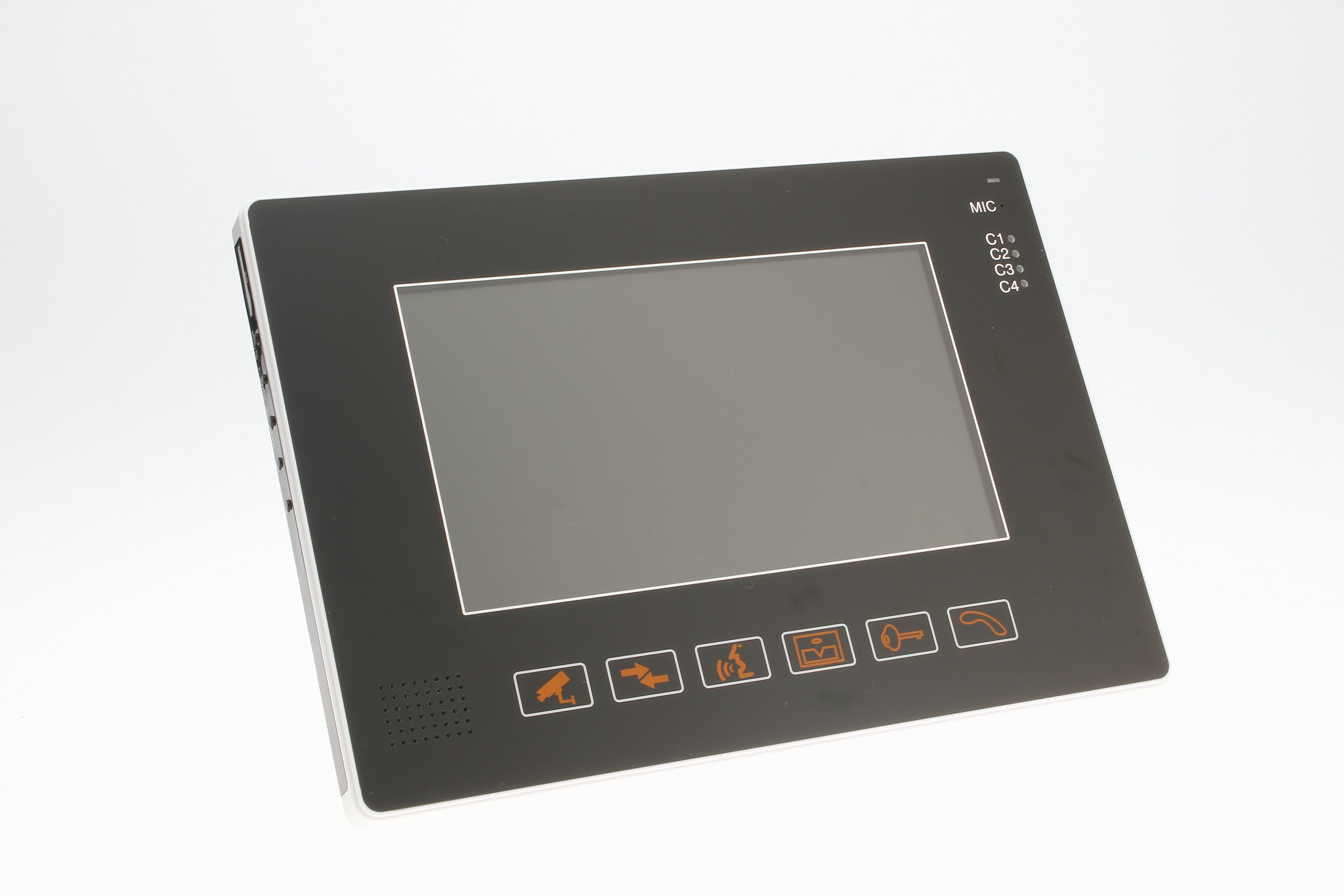 4 Wire 9inch Color Video Door Phone With Rain Cover Support 4 CCTV Camera PY-V901MJ11