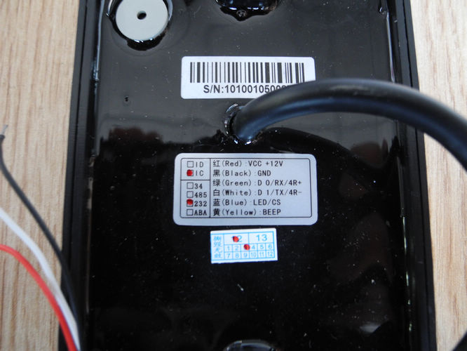 التحكم في الوصول بطاقة RFID قارئ PY-CR2