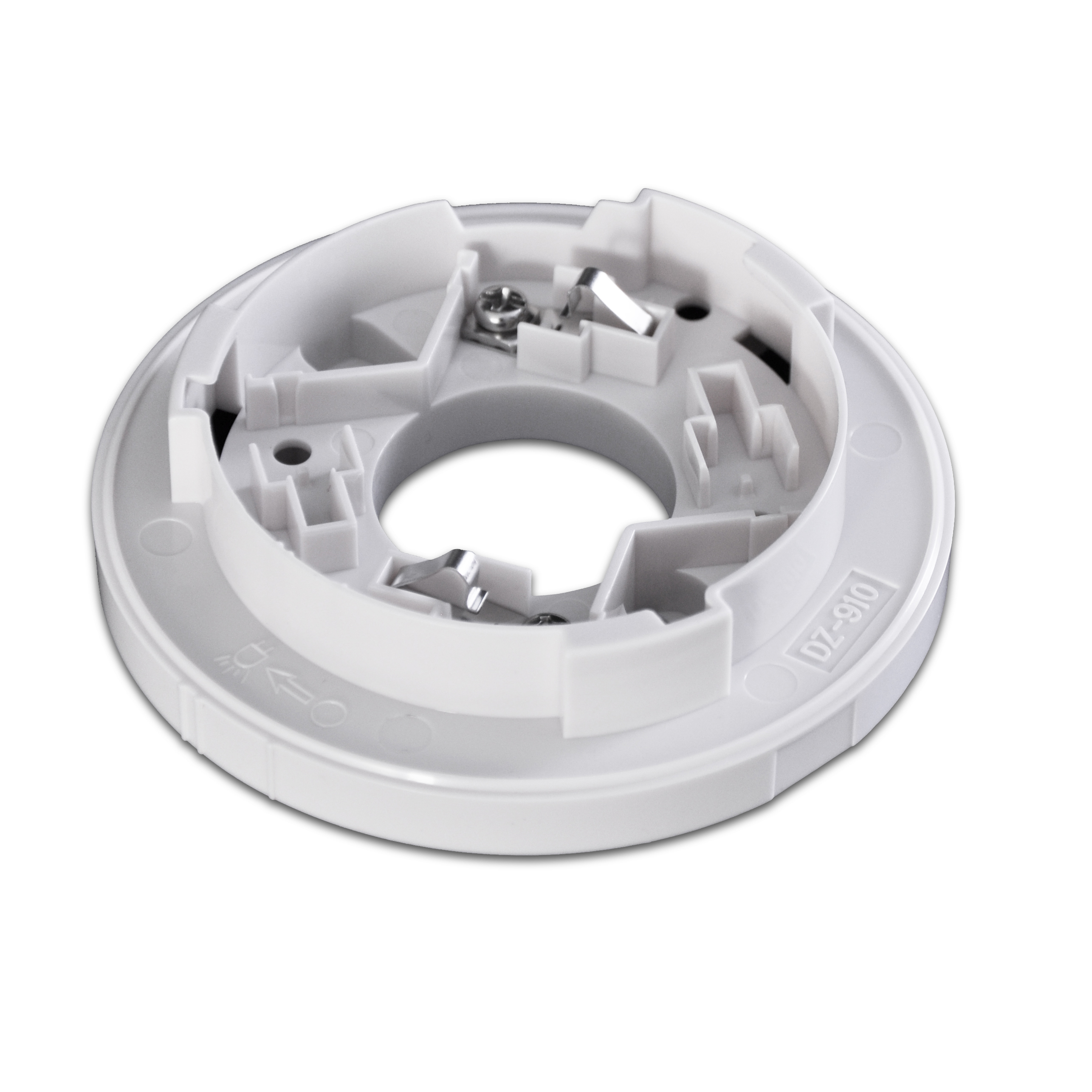 Addressable heat/smoke detector base for alarm system CET-910