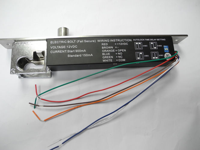 Eletric Bolt With Mort Lock Cylinder PY-EL14