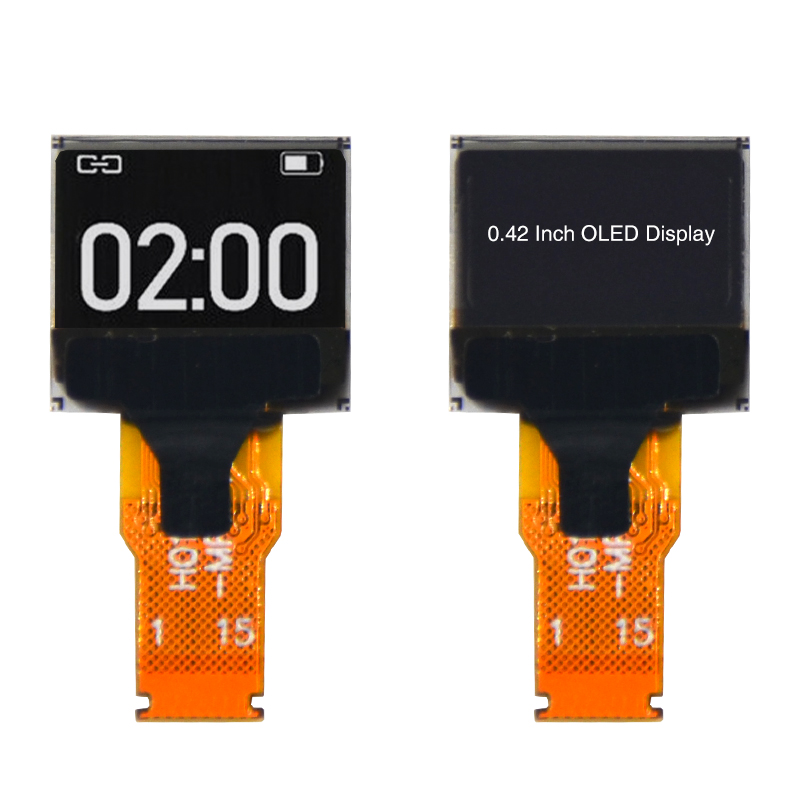 Pantalla OLED de 0.42 pulgadas 72x40 Módulo micro OLED con IC del controlador SSD1306B (KWH0042AB01)