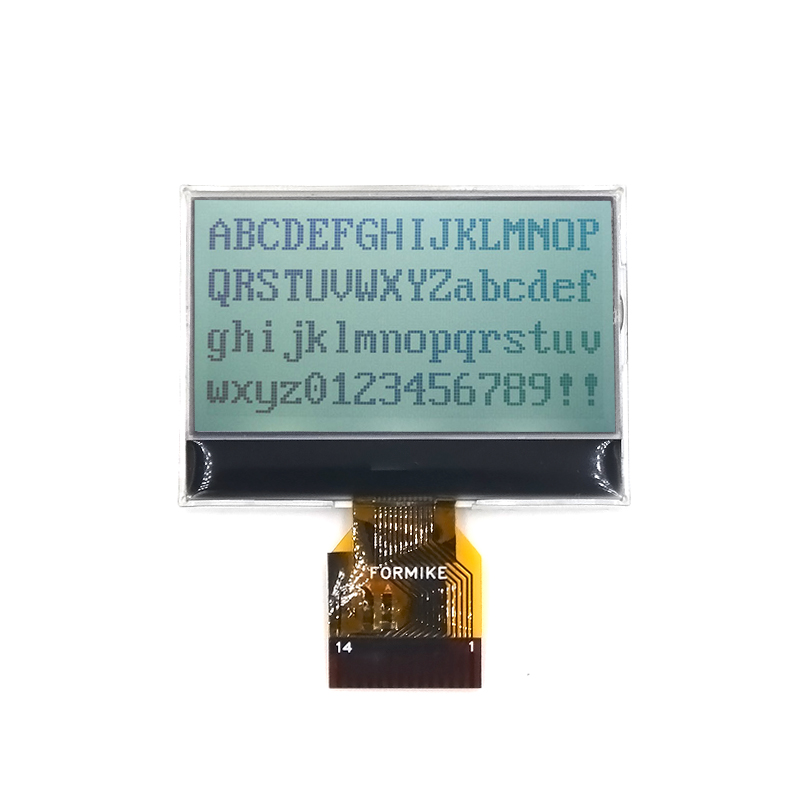 SPI 인터페이스 (WG1206Z1FSW7G)가있는 128x64 FSTN COG 12864 그래픽 LCD 디스플레이