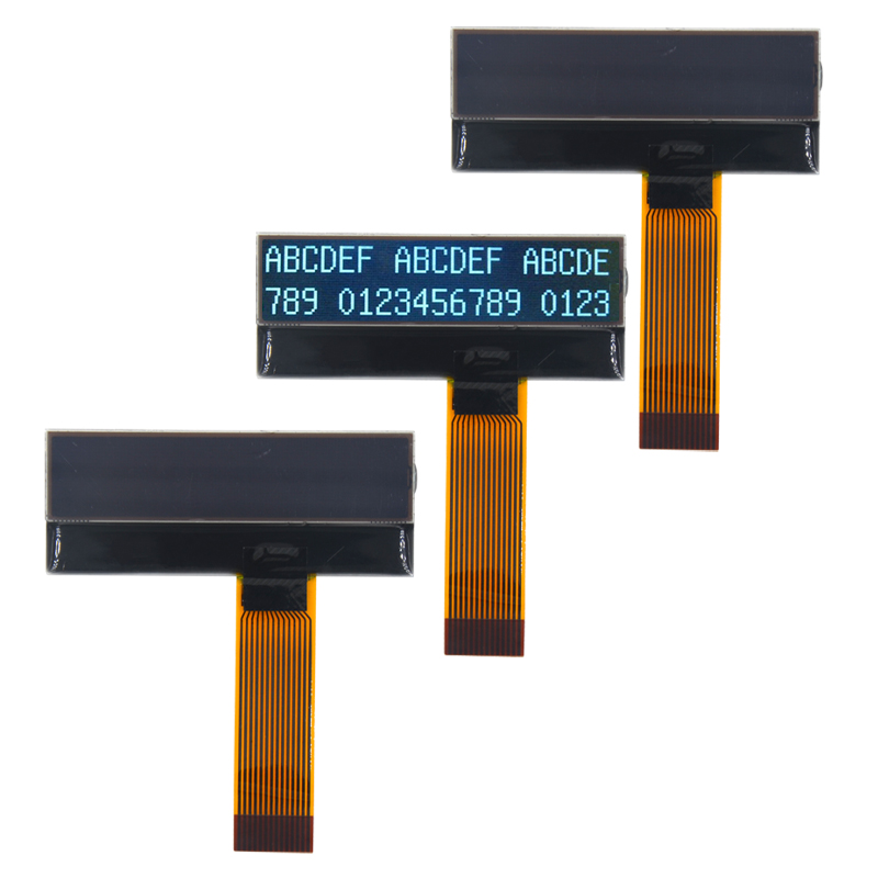 عرض LCD COG FFSTN 3.3V شاشة LCD 16X2 شاشة DOT (WC1602T7DVN6G)