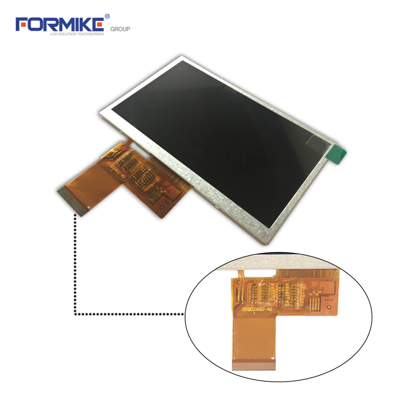 Visor LCD TFT de 5 polegadas barato Módulo LCD de 5 '' e resolução 480x272 (KWH050ST18-F04 V.1)