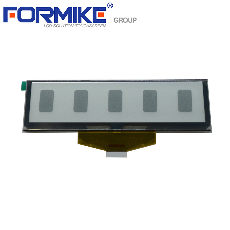 5.5英寸单绿色/可选黄色256x64 OLED,带并行3/4线SPI,带30针ZIF连接器(KWH0550UL01)