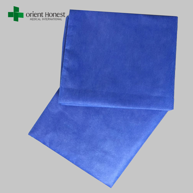 Breathable hotel fitted sheet , disposable bed sheets for travel , Polypropylene non woven bed sheet maker