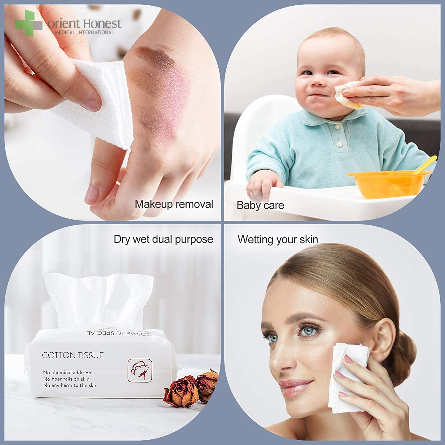 Cotton towel rolls disposable